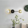 Buy cheap Minimalist Style Bedside Led Wall Lmap Creative Retro Brass Living Room Restaurant Wall Sconce(WH-OR-147) from wholesalers
