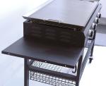 Enamelled Cast Steel Cooking Pan Gas Griddle for Restaurant Grade 4 Burner Flat