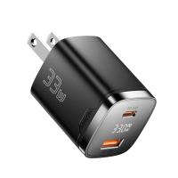 Buy cheap ESSAGER ES-CD45 Series 2 Ports 33W USB-A Wall Charger USB C Fast Charger product
