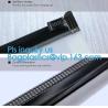Buy cheap Plastic PVC T-shirt slider zipper bag, matt finishing slider k stand up bag foggy effect PVC slider zipper bags pa from wholesalers