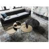 Buy cheap Simple Modern Round Marble Top Coffee Table For Living Room / Dining Room from wholesalers