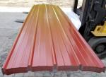PPGI Z270 PVDF Winered Corrugated Sheet 30 Years Warranty PPGL AZ150 Metal Roof