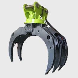 Buy cheap Excavator Log Grab Excavator Attachment Wooden Grapple 360 Degree Rotation from wholesalers