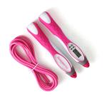 Anti Slip Handle Weighted Jump Rope Neutral Gender Pink Speed workout skipping