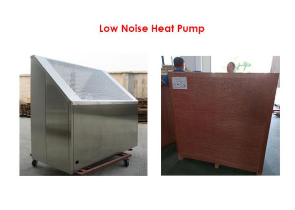 Buy cheap MDN30D 12kw stainless steel Low noise super silent air to water heat pump for home from wholesalers