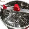 Buy cheap 8 frame bee honey radial extraction machine beekeeping Manual Stainless Steel Honey Extractor from wholesalers