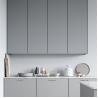 Buy cheap PVC Modern Minimalist Kitchen Cabinets Italy Stylish Joinery White from wholesalers