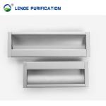 Polished Stainless Steel Furnishing 1200 × 350 × 600 6 Door Shoe Cabinet