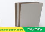 Duplex board paper laminated with grey board 700gsm 1mm