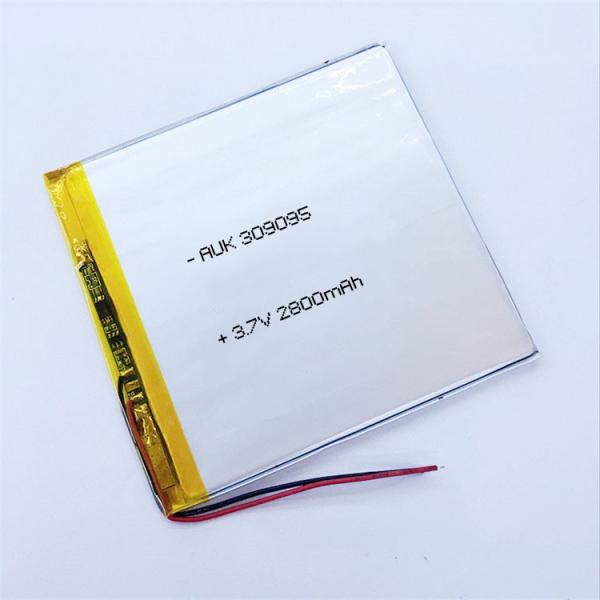 Buy cheap 3mm Ultra Thin LiPo Battery 500 Cycles Li Ion Battery 3.7v 2800mah from wholesalers