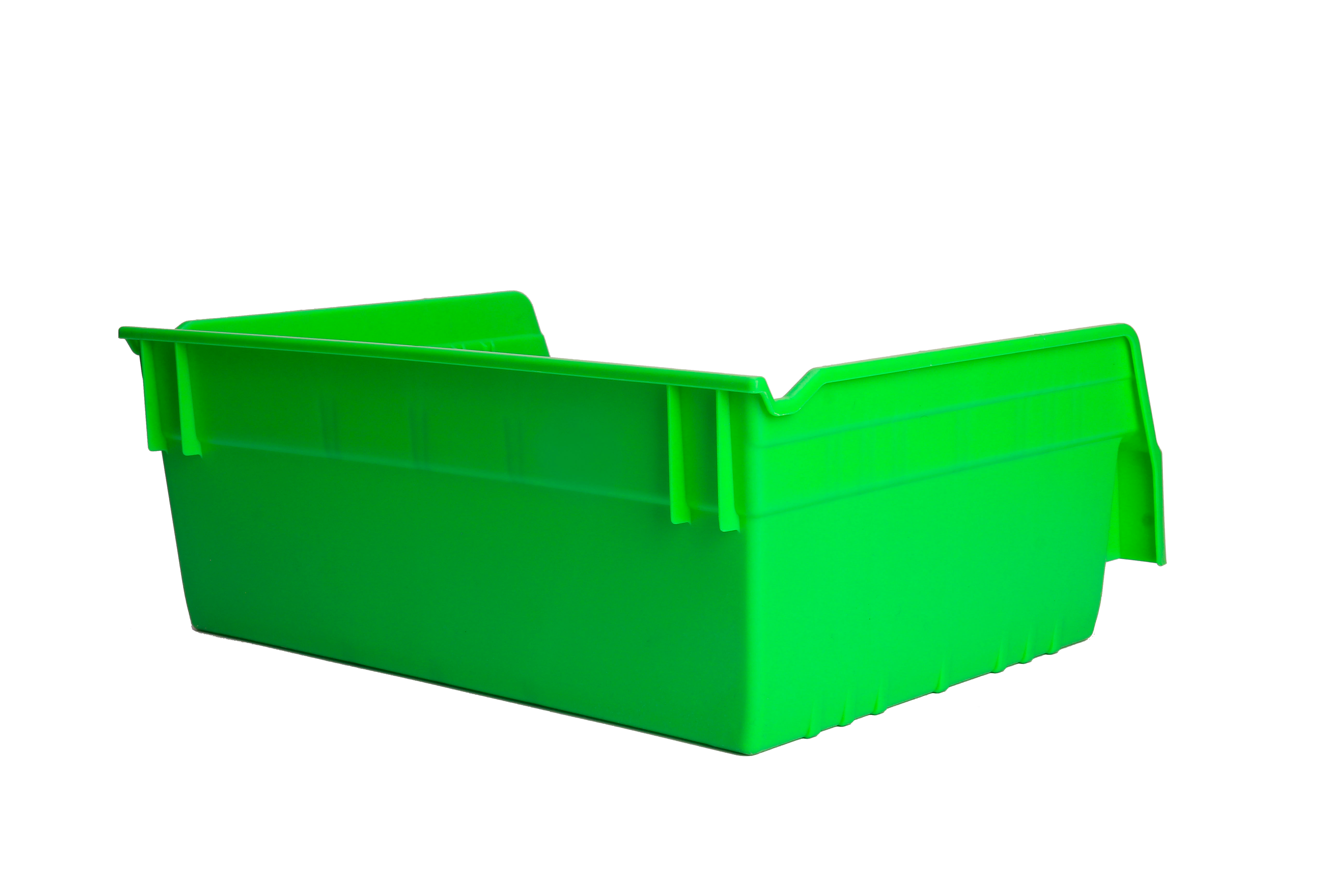 PP Bins for Parts Storage Stackable Divisible and Hangable 280x376x88mm Internal Size
