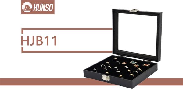 Buy cheap Square Rings Stand Up Jewelry Holder , Storage Box For Jewelry Portable from wholesalers