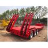 Buy cheap Heavy Duty Used Construction Machinery HOWO Truck Tractor With Flatbed Trailer Transportation from wholesalers