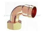 Custom 1/2" - 24" Copper Tube Fittings 45 Degree Copper Pipe Elbow For