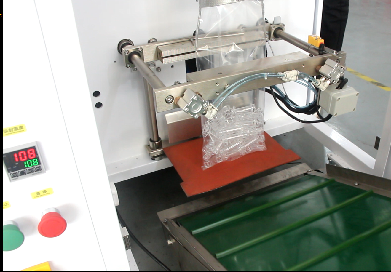 Tray Bulk Product Check Weighing Equipment Counter Filling Bag Wrapping Packing Machine