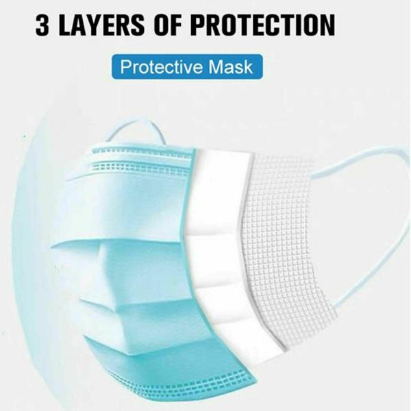 Buy cheap Protective Medical Surgical Mask 3 Ply For Personal Protection Blue Color from wholesalers