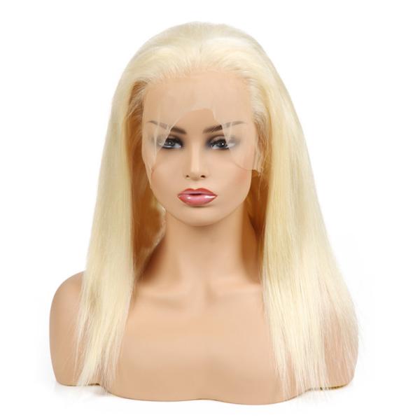 Buy cheap 22" 613 Blonde HD Full Lace Human Hair Wigs No Split from wholesalers