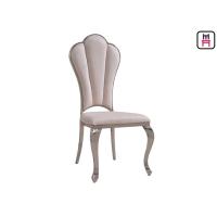 Buy cheap Indoor Vintage Shell Back Chairs With Lines / Buttons / Cross Velvet product