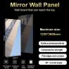 Buy cheap Environment Friendly Interior Bamboo Charcoal Mirror Wall Panels PVC Mirror Wood Veneer from wholesalers