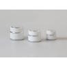 Buy cheap 15g 30g 50g luxury black double wall plastic cosmetic jar for uv nail polish from wholesalers