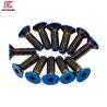 Buy cheap titanium Steering Wheel Screw M5 12mm 14mm Bolt Countersunk Screws from wholesalers