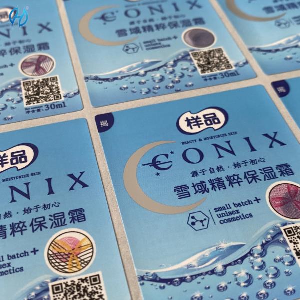 Buy cheap Waterproof Foil Stamped Labels , Hot Stamp Stickers For Eye-Catching Results from wholesalers