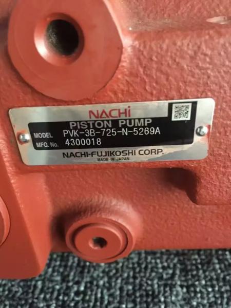 Buy cheap Nachi hydraulic piston pump PVK-3B-725-N-5269A for excavator from wholesalers