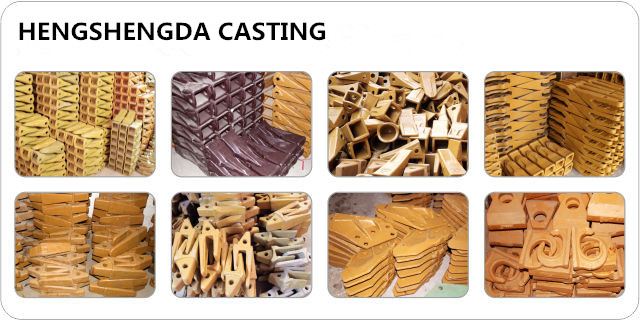 Precision Casting Hitachi EX300 Bucket Side Cutters
