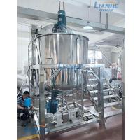 Buy cheap Liquid Soap 3000L High Shear Emulsifier Mixer Machine Steam Heating product