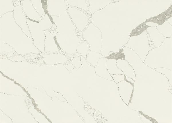 Buy cheap Interior Decorative Floor Beige 18MM Thick Calacatta Quartz Stone from wholesalers
