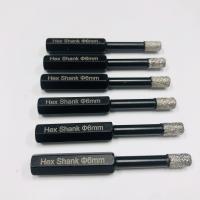 Buy cheap Tile Hole Saw 6mm Hex Shank Diamond Core Drill Bits For Porcelain product