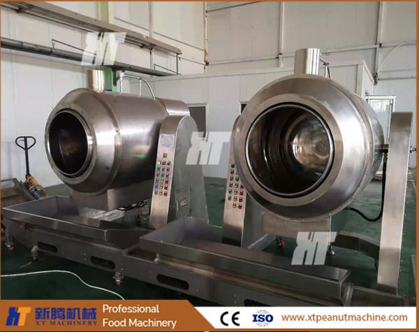 Buy cheap ISO Peanut Sugar Coating Pan Machine Sugar Coating And Heating Machine from wholesalers