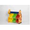 Buy cheap Giraffe Shape Kids Toy Storage Organizer , Plastic Toy Storage Bins Shelf from wholesalers