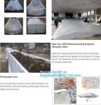 PE Woven Tarpaulin Container Liner Bag, container cover, drawsting Jumbo bags,