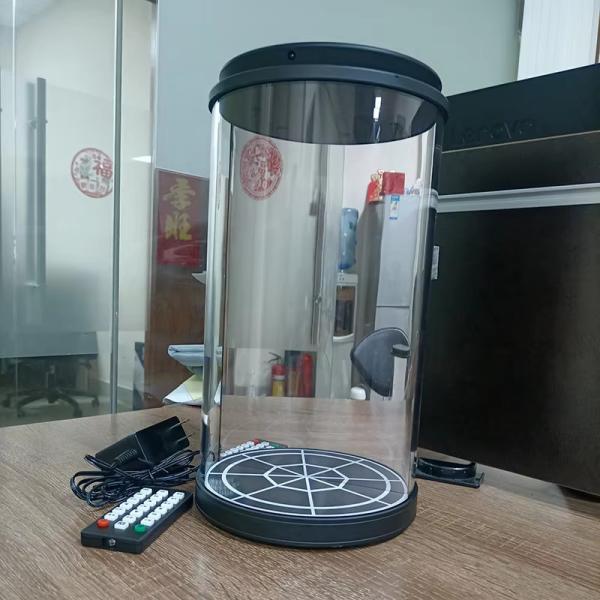 Buy cheap 180degree 21.5inch 3D Holographic Cylinder Transparent Screen Interactive Holograms For Museums from wholesalers