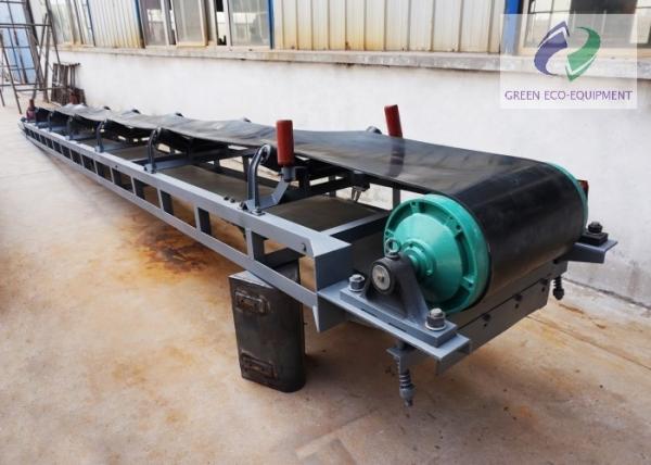 Buy cheap Big Throughput Industrial Belt Conveyor Carbon Steel Frame Material from wholesalers