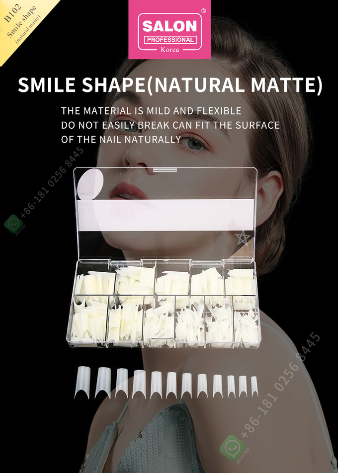 Professional ABS Full Cover Gel Artificial Nail Long Square Press On Nails For Perfect Nails Extensions