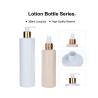 Buy cheap 250ml 400ml white/orange cylindrical smooth with white pump for shampoo lotion bottle from wholesalers