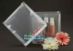 matte frosted PVC slider zipper bag plastic bag with zipper/pvc zipper lock
