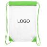 Buy cheap Customized PVC Gift Bags , Clear Drawstring Bags With Custom Backpacks from wholesalers
