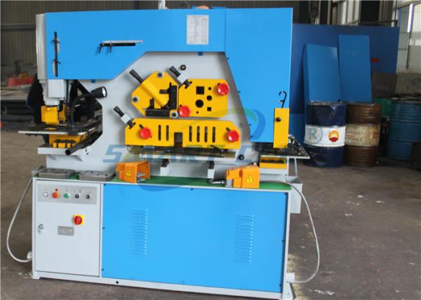 Buy cheap 4KW Sheet Metal Ironworker 45 Ton Customized Voltage Low Failure Rate from wholesalers
