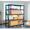 Buy cheap Galvanized 90cm Wide Boltless Metal Rack Stable Push on feet from wholesalers