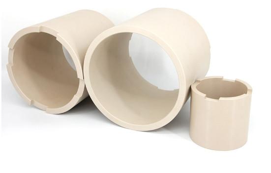 Buy cheap Wear Resistant PEEK Injection Molding Parts PEEK Bushing For Oil And Gas from wholesalers