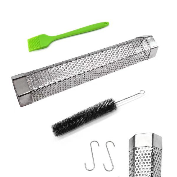 Buy cheap Fire Lighter 0.8mm Thickness Pellet Tube Cold Smoke Stainless Steel Smoker Tube from wholesalers