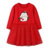 Buy cheap Girls Lace Embroidered Print Long Sleeve Dress Children'S Dress Clothing from wholesalers