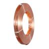 Buy cheap Red T2 Copper Flat Strip Electrical Components 0.5-2mm Ultra Thin Copper Strip from wholesalers