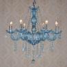 Buy cheap Fancy chandeliers for sale Pink Color with gold body ( WH-CY-01) from wholesalers