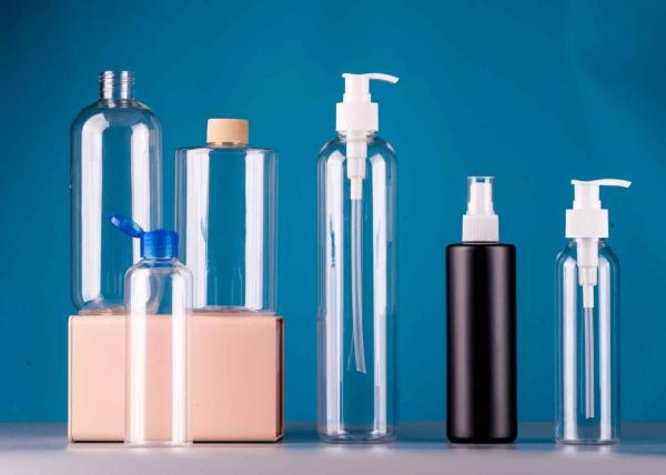 Buy cheap 280ML Shampoo Conditioner & Body Wash Dispenser Clear Plastic Refillable Bottle with Pumps from wholesalers