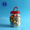 Buy cheap 2250ml Square Large Mouth Plastic Pickle Jars With Handle PET Packing from wholesalers