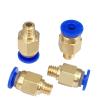 Buy cheap Golden Blue PC4 M5 PC4 M6 3D Printer Accessories Pneumatic Connectors from wholesalers